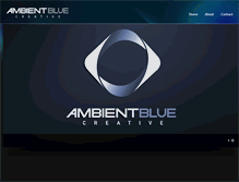 Tablet Screenshot of ambientbluecreative.com